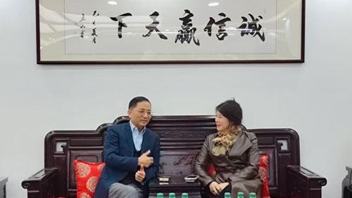 深圳市跨境電子商務協會王馨會長一行到訪路通國際集團